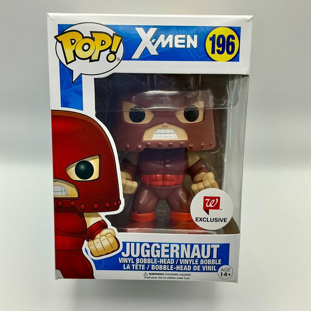 Funko Pop Marvel X-Men Juggernaut #196 Walgreens Exclusive Vinyl Bobblehead